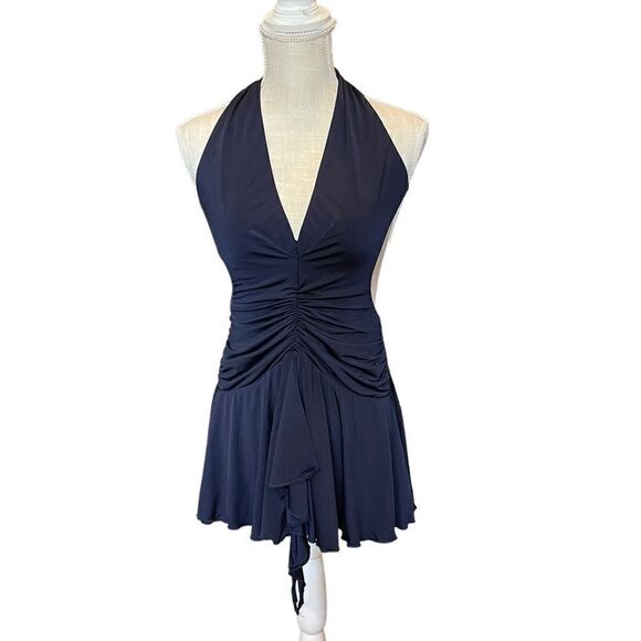 Lucy in the Sky Navy Blue Mini Dress Size Small - Picture 1 of 3